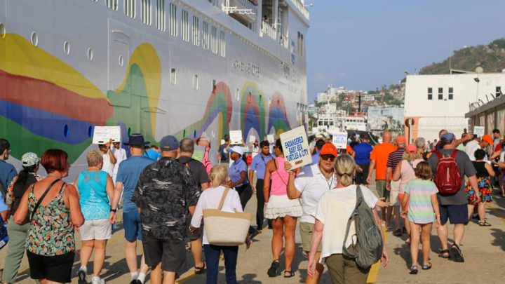 Se fortalece  economía a través del aumento de cruceros a Acapulco