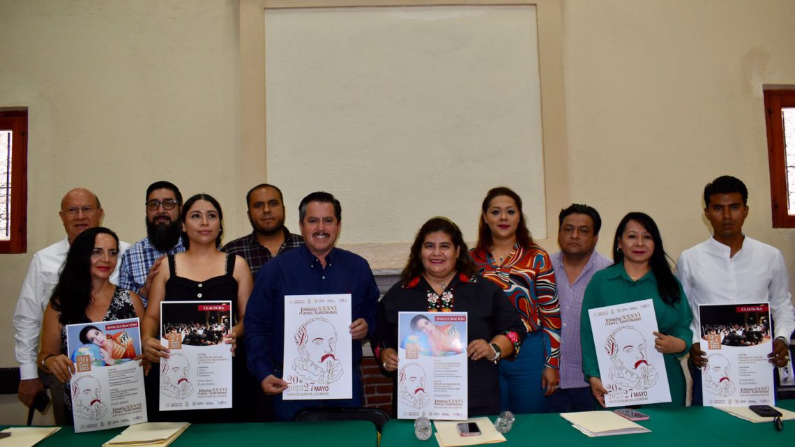 Del 20 al 27 de mayo se realizará la edición XXXVI de las Jornadas Alarconianas en Taxco