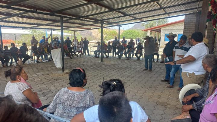 Hay presencia del gobierno estatal y fuerzas de seguridad en la comunidad de Tomixtlahuacán, municipio de Cuetzala