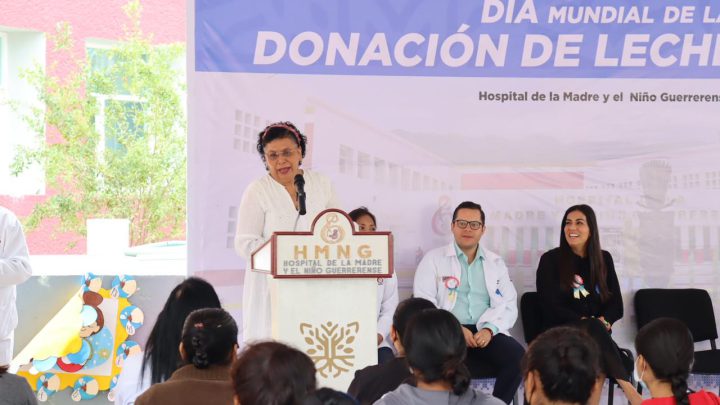 Reconoce Aidé Ibarez solidaridad de donadoras de leche humana y del Banco de leche del HMNG con madres del estado