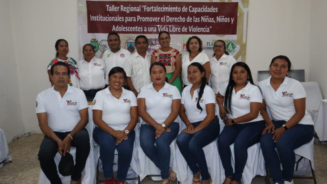 Culmina Semujer y DIF Guerrero taller regional para promover los derechos de los niñas y niños en Tlacoachistlahuaca