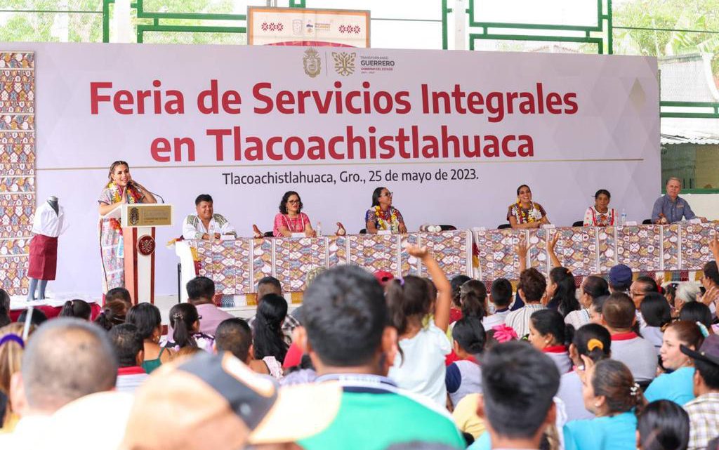 Anuncia Evelyn Salgado más de 52 MDP, en obras sociales para Tlacoachistlahuaca