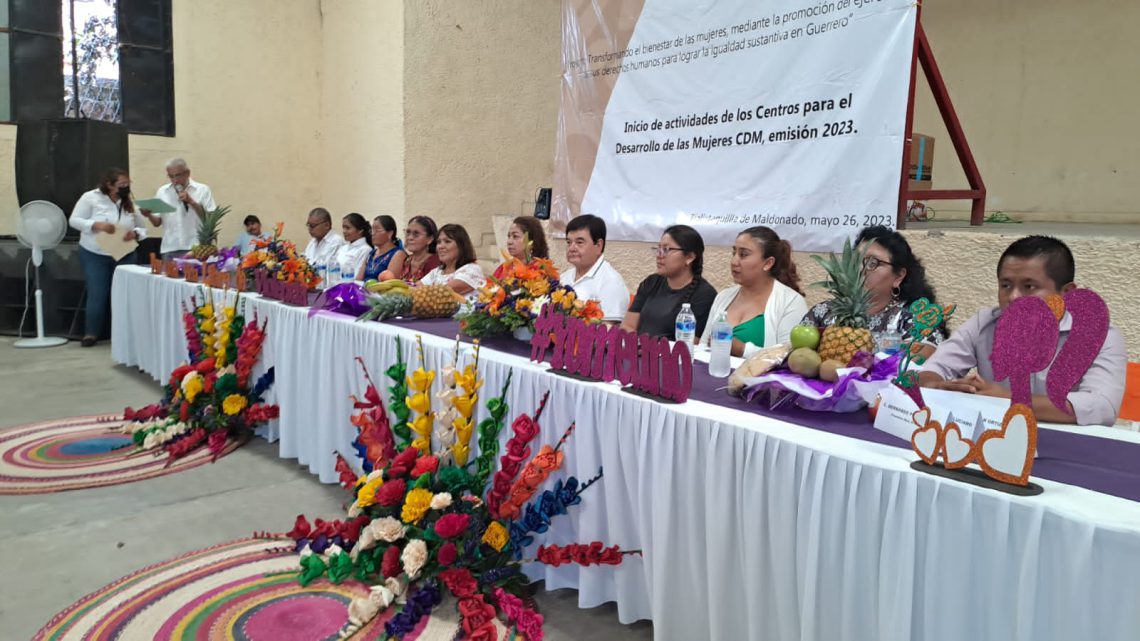 Inician actividades en los Centros para el Desarrollo de las Mujeres CDM, en el municipio de Tlalixtaquilla