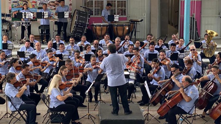 Estudiantes de Primaria disfrutan concierto de la Filarmónica de Acapulco