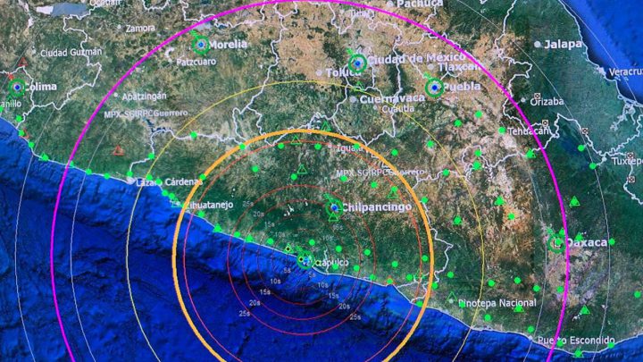 PC activa protocolos por sismo con epicentro en Coyuca de Benítez