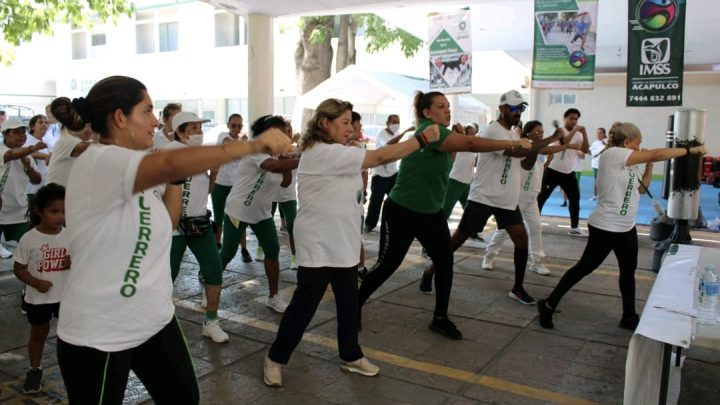 Participa IMSS Guerrero en el “Entrenamiento Rumbo a la Clase Masiva de Box”