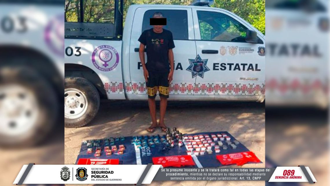 Policía Estatal detiene a ladrón en Costa Azul