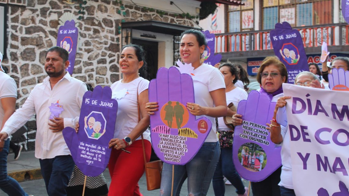 Con una caminata el IGATIPAM conmemora el Día Mundial de Toma de Conciencia Abuso y Maltrato en la Vejez
