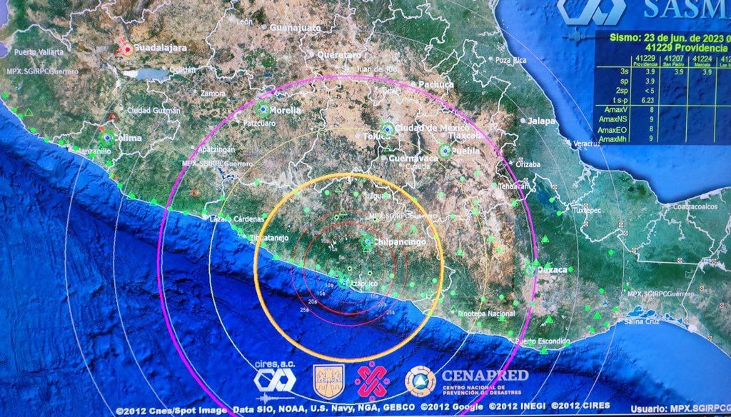 No se reportan afectaciones por sismo con epicentro en Chilpancingo