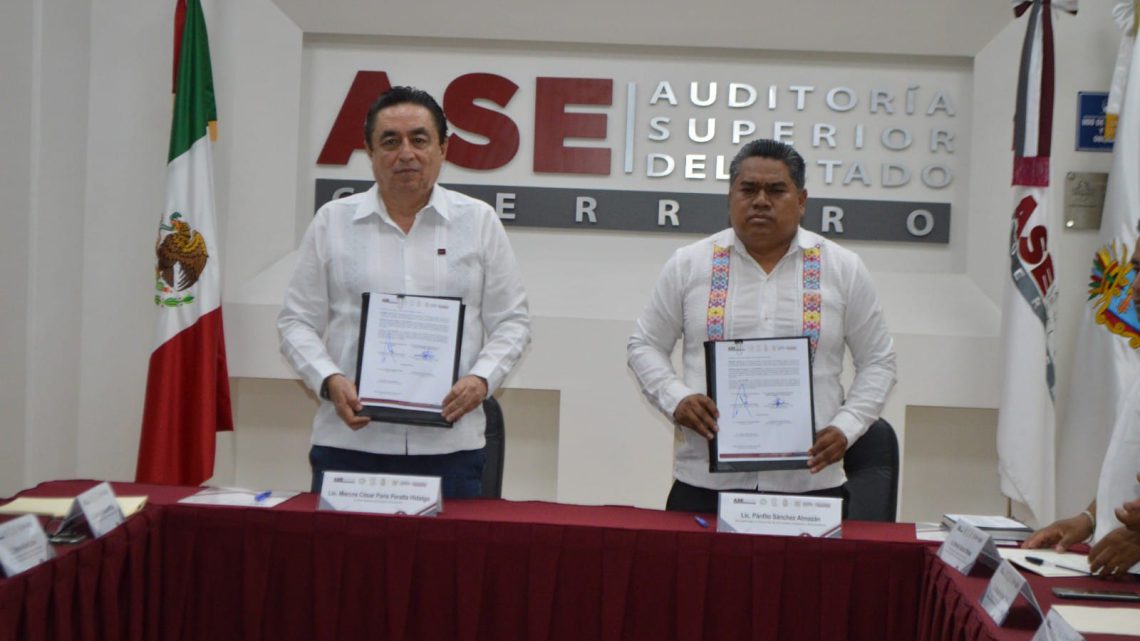 SEDEPIA y ASE firman convenio para el fortalecimiento de la cultura de transparencia y rendición de cuentas