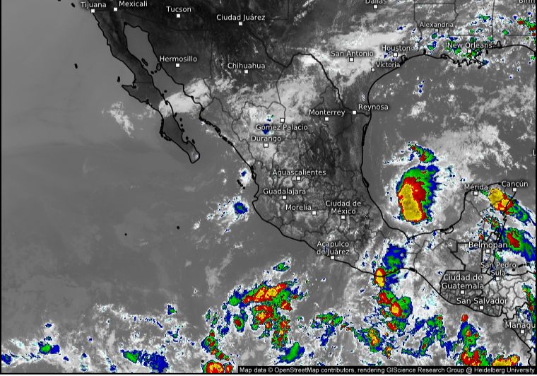 Habrá lluvias en Guerrero durante la tarde noche de este miércoles