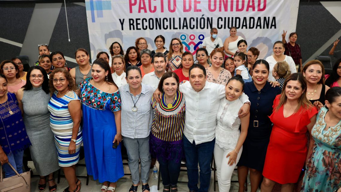Se reúne Rosario Robles con políticas y líderesas sectoriales en foro del Pacto Ciudadano promovido por Evodio