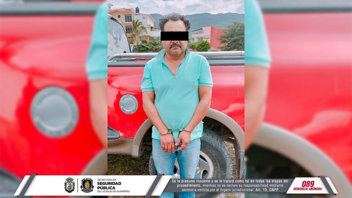 Detiene Policía Estatal a dos hombres en Chilpancingo