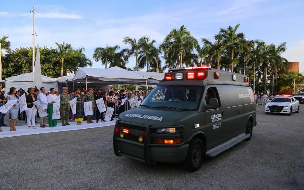 Evelyn Salgado Pineda da banderazo de inicio al Operativo de Seguridad Verano 2023 Evelyn Salgado Pineda da banderazo de inicio al Operativo de Seguridad Verano 2023