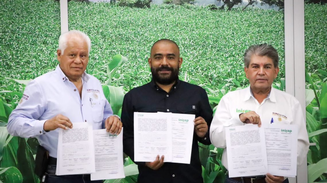 Firman convenio de colaboración la SAGADEGRO y el INIFAP