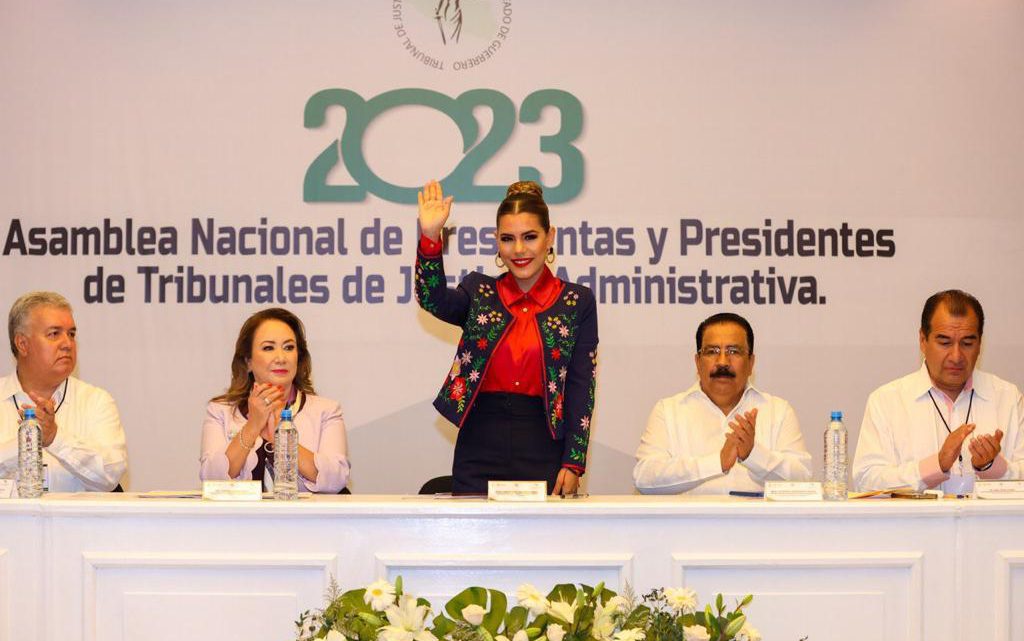 Inaugura Evelyn Salgado la Asamblea Nacional de Presidentas y Presidentes de Tribunales de Justicia Administrativa