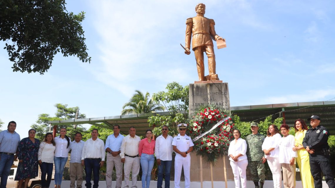 Conmemora Gobierno de Abelina López Rodríguez el 156 aniversario luctuoso del General Juan Álvarez Conmemora Gobierno de Abelina López Rodríguez el 156 aniversario luctuoso del General Juan Álvarez