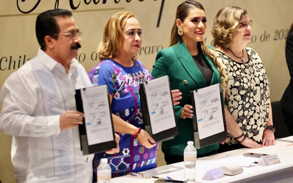 Refrenda Evelyn Salgado compromiso de lucha contra violencia y desigualdad de las mujeres en Guerrero