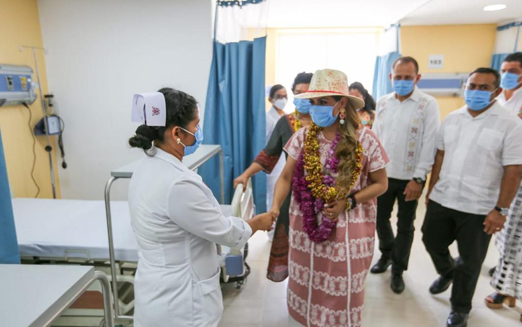Inaugura Evelyn Salgado Pineda el Centro de Salud con Servicios Ampliados de Marquelia