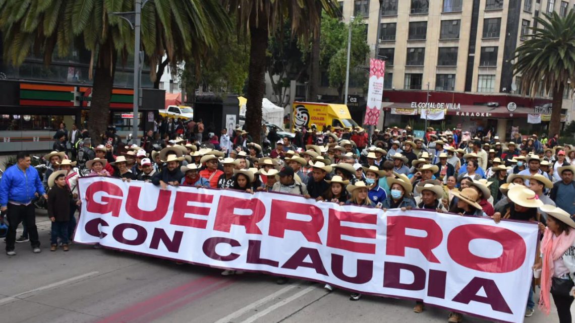 Miles de guerrerenses en el cierre de Claudia Sheinbaum