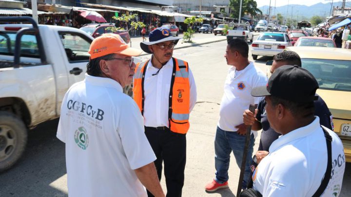 Revisa SGIRPCGro zonas vulnerables a inundaciones en  Acapulco