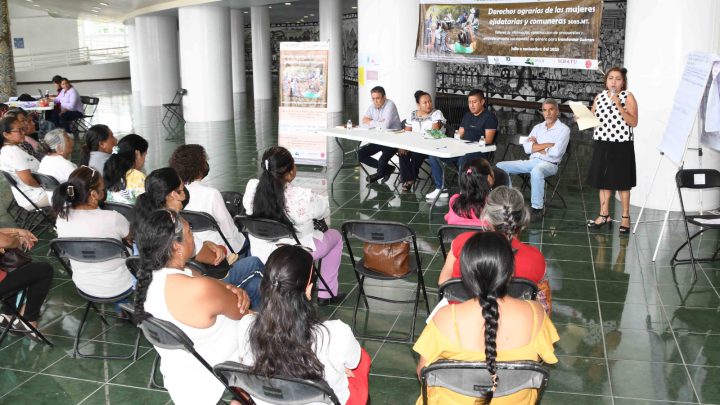 Realiza la SEMUJER talleres Regionales de los Derechos Agrarios de Mujeres en Chilpancingo y Tecpan de Galeana