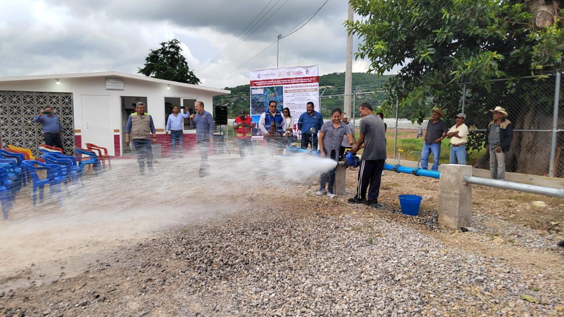 Construyó CAPASEG sistema de agua para más de 4 mil habitantes de la localidad indígena de Nejapa, municipio de Chilapa