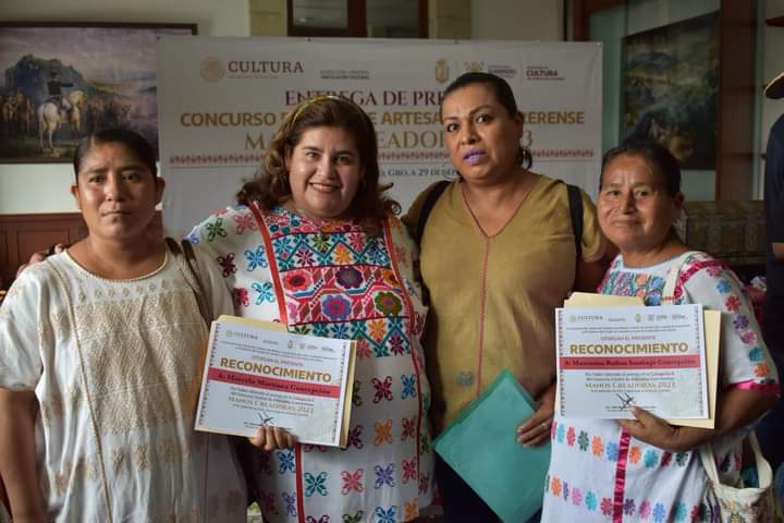 Premian a ganadores del Concurso Estatal deArtesanía Guerrerense Manos Creadoras 2023