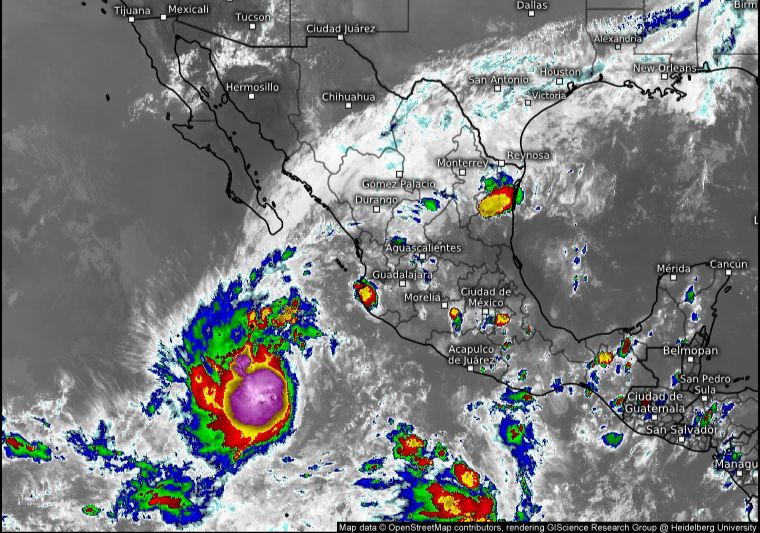 Alerta SGIRPCGRO por posible formación de ciclón tropical en el Océano Pacífico Alerta SGIRPCGRO por posible formación de ciclón tropical en el Océano Pacífico