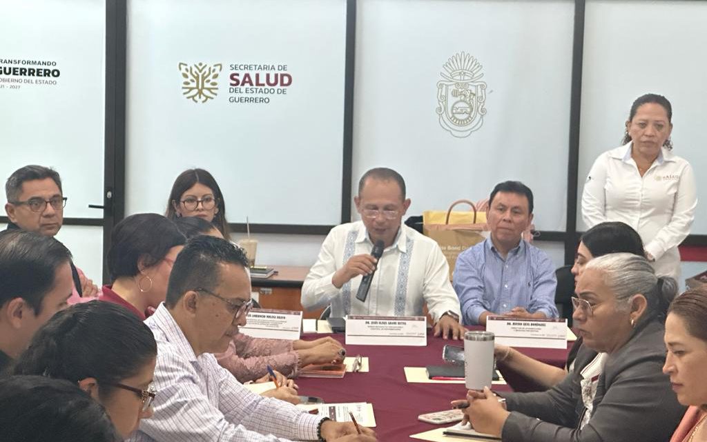 Sesiona Comando Estatal para atender y prevenir el dengue en Guerrero