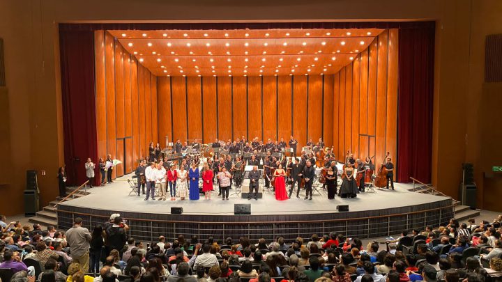 Espectacular concierto de la Filarmónica de Acapulco en el Sentimientos de la Nación