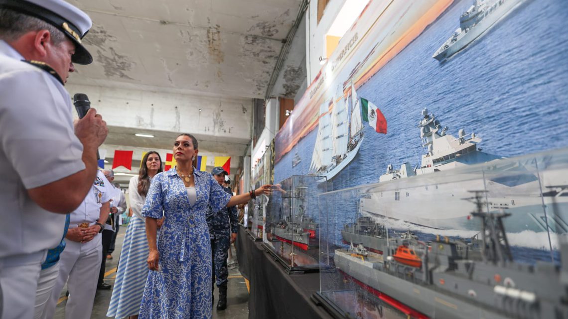 Reconoce Evelyn Salgado trabajo solidario y apoyo de la Marina en acciones de atención a la población Reconoce Evelyn Salgado trabajo solidario y apoyo de la Marina en acciones de atención a la población