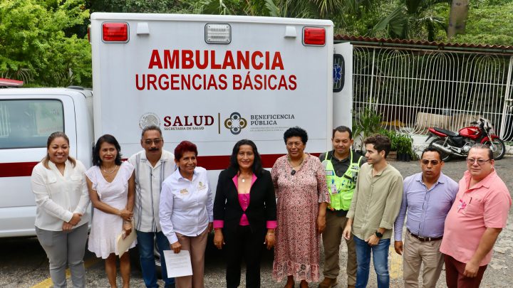 Entrega la SSG una ambulancia en beneficio de la zona rural de Acapulco
