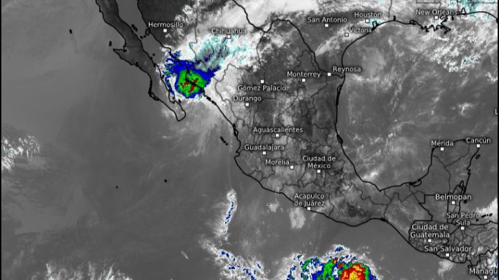 Se formó la depresión tropical Dieciocho-E al Sur de las costas de Oaxaca