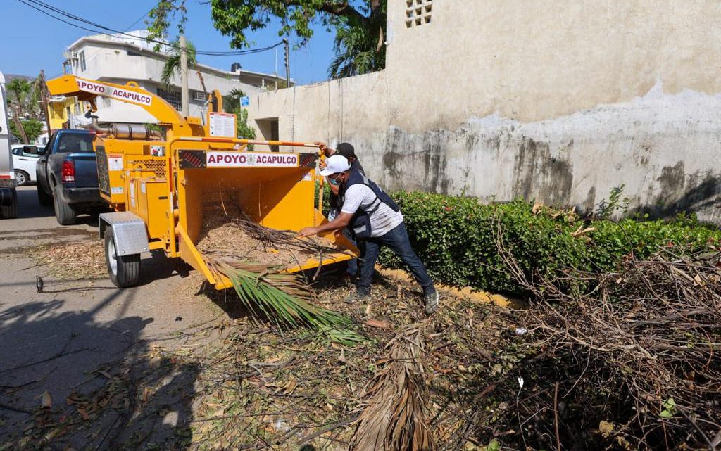 Retiran casi 300 mil toneladas de desechos generados por Otis: Protección Civil Estatal