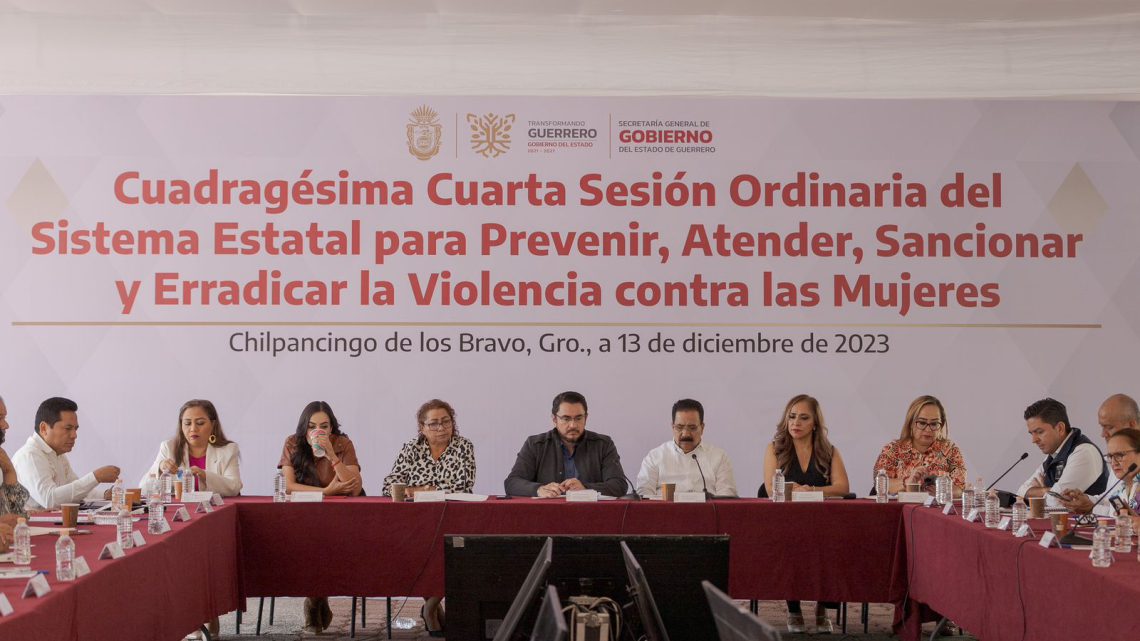 En Guerrero se fortalecen estrategias para atender, prevenir, erradicar y sancionar la violencia contra las mujeres