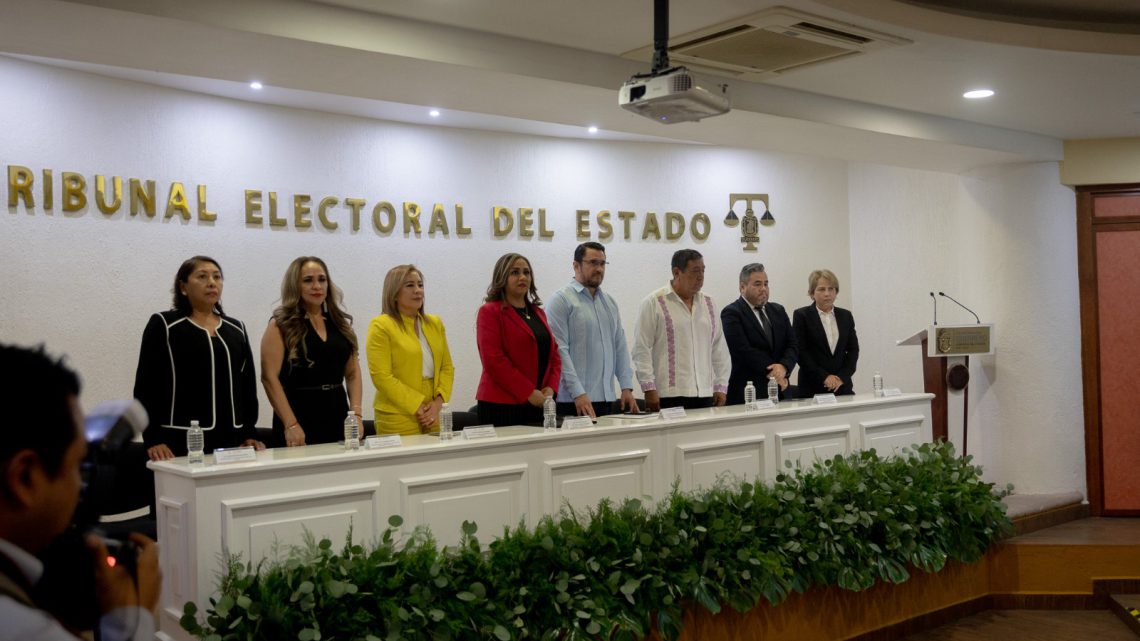 Asiste Ludwig Reynoso al segundo informe del Tribunal Electoral del Estado de Guerrero