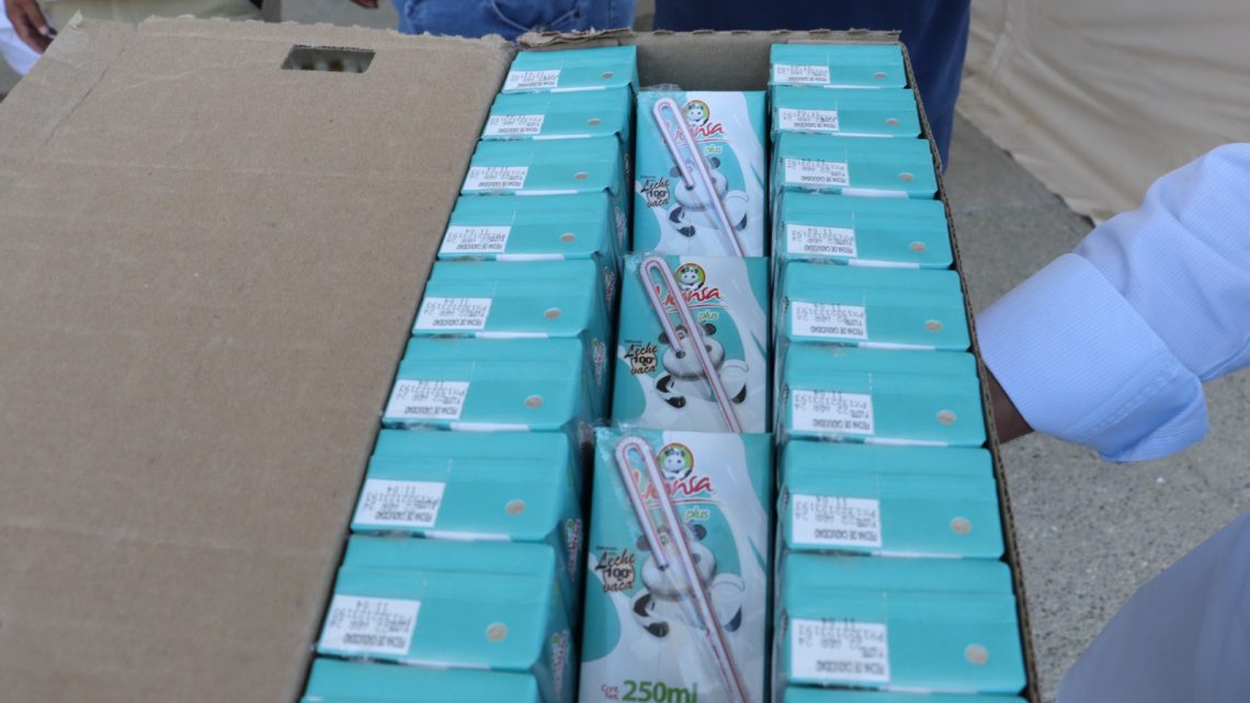 Dona la Segalmex al gobierno de Guerrero leche Liconsa a damnificados por Otis Dona la Segalmex al gobierno de Guerrero leche Liconsa a damnificados por Otis