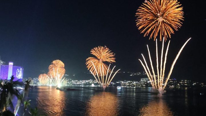 Renace Acapulco y Guerrero “Hogar del Sol” con espectacular Gala de Pirotecnia de Año Nuevo 2024