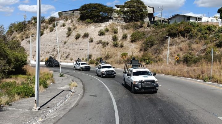 Gobierno del estado despliega fuerte operativo en la Sierra del Municipio de General Heliodoro Castillo