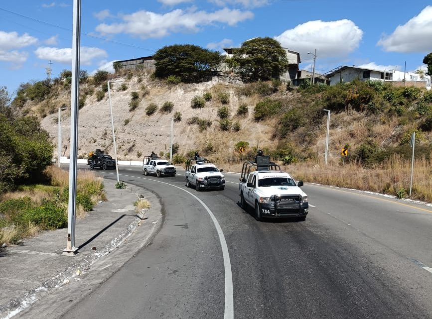 Gobierno del estado despliega fuerte operativo en la Sierra del Municipio de General Heliodoro Castillo
