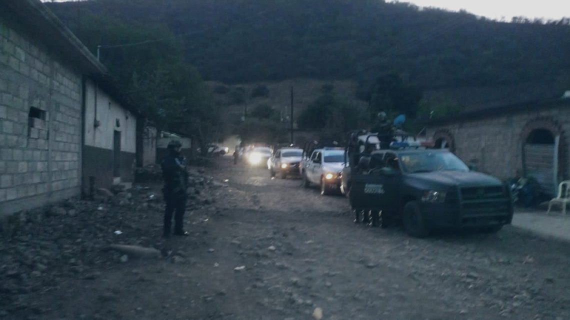 Se mantiene presencia de instituciones de seguridad en localidades del municipio de Heliodoro Castillo