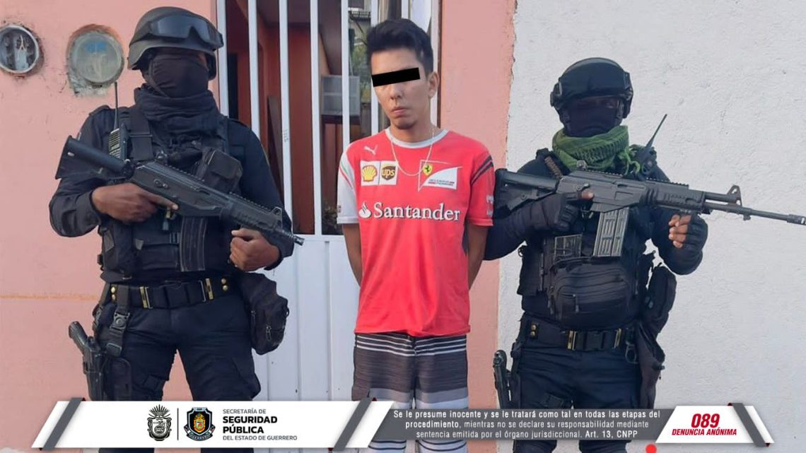 DETIENE LA POLICÍA ESTATAL A UNA PERSONA EN EL MUNICIPIO DE ACAPULCO DETIENE LA POLICÍA ESTATAL A UNA PERSONA EN EL MUNICIPIO DE ACAPULCO