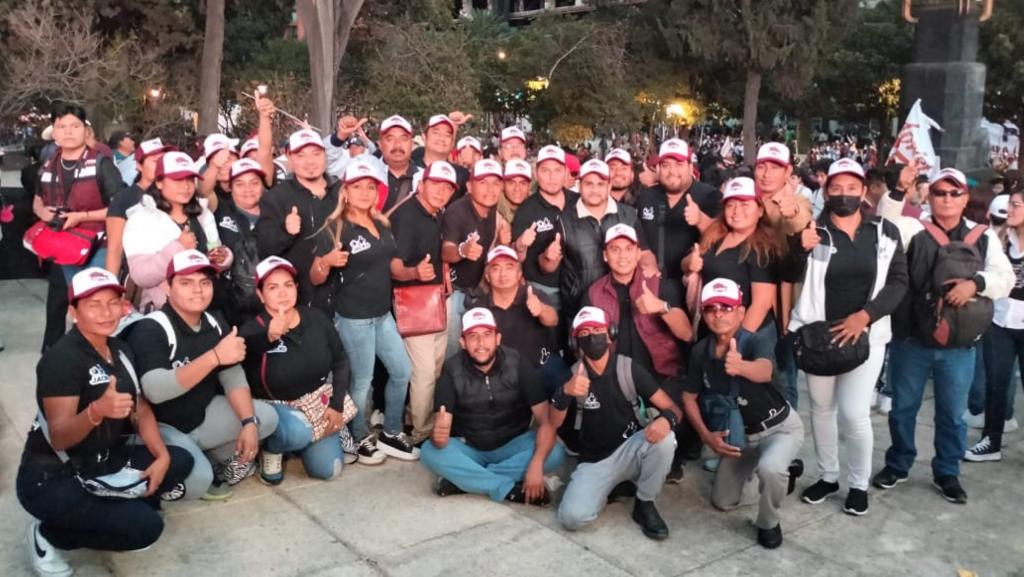 Fuerza acapulqueña de Jacko Badillo acude a respaldar a Claudia Sheinbaum a la Ciudad de México Fuerza acapulqueña de Jacko Badillo acude a respaldar a Claudia Sheinbaum a la Ciudad de México