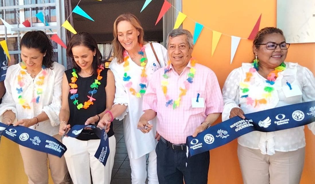 “Niños en Alegría”, “Televisa” y “UNETE” inauguran aulas en escuelas de Acapulco y Coyuca de Benítez