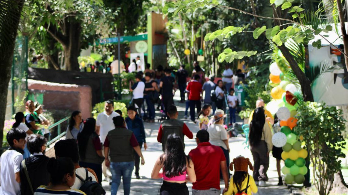 Celebran niñas y niños de Guerrero el 46 aniversario del Zoochilpan