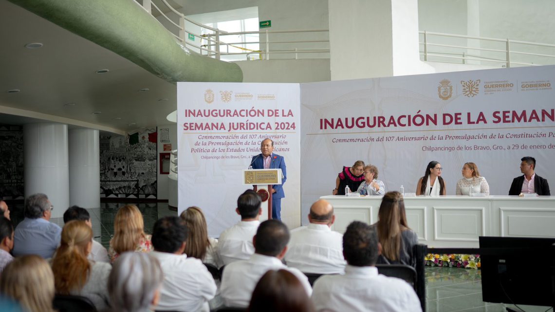 Se inaugura la Semana Jurídica 2024 en Guerrero Se inaugura la Semana Jurídica 2024 en Guerrero