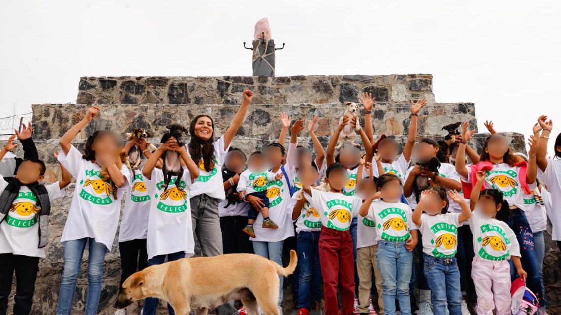Moradores de la Casa Hogar del DIF Guerrero visitan el refugio canino “Perritos Felices”
