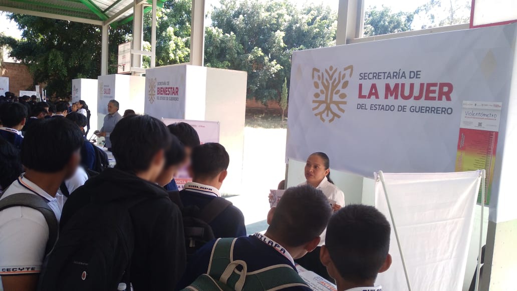 La SEMUJER impartió pláticas de prevención a instituciones educativas en Chilapa La SEMUJER impartió pláticas de prevención a instituciones educativas en Chilapa