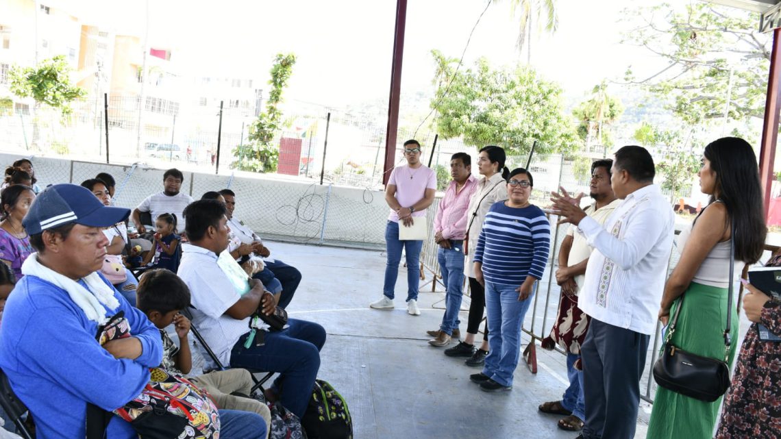 SEDEPIA y FONART realizan jornada de atención a artesanos indígenas afectados por Otis en Acapulco
